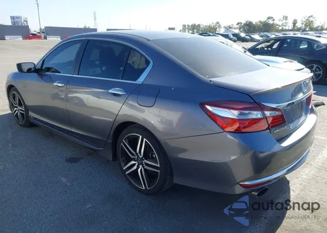 2017 Honda Accord Sport from USA, damaged, VIN 1HGCR2F52HA145243